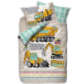 Cotton Box Junior Track Turkuaz Lastikli Çarşaflı Tek Kişilik Nevresim Takımı