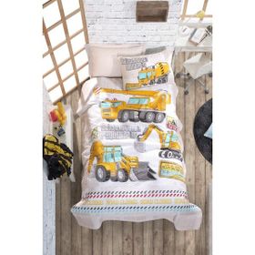 Cotton Box Junior Track Turkuaz Tek Kişilik Complete Set Nevresim Takımı