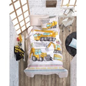 Cotton Box Junior Track Turkuaz Tek Kişilik Complete Set Nevresim Takımı