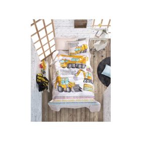 Cotton Box Junior Track Turkuaz Tek Kişilik Complete Set Nevresim Takımı