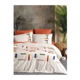 Cotton Box Katy Tarçın Puff Nakışlı Çift Kişilik Nevresim Takımı