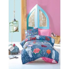 Cotton Box Kelly Tek Kişilik Ranforce Nevresim Takımı
