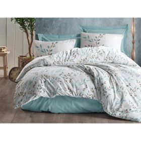 Cotton Box Lendell Mint Çift Kişilik Nevresim Takımı
