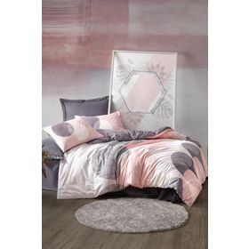 Cotton Box Leron Gri Tek Kişilik Nevresim Takımı