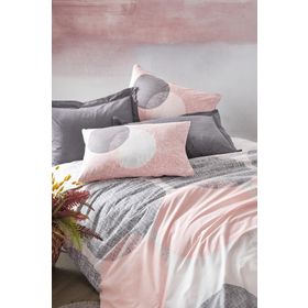 Cotton Box Leron Gri Tek Kişilik Nevresim Takımı