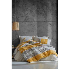 Cotton Box Liny Gri Tek Kişilik Nevresim Takımı