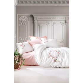 Cotton Box Luna Pudra Çift Kişilik Nevresim Takımı