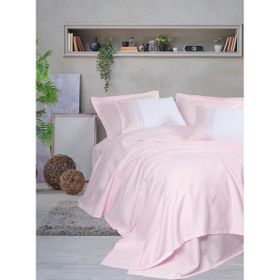 Cotton Box Lusso Bambu Spruce Pudra Çift Kişilik Pike Takımı
