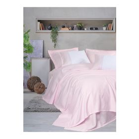 Cotton Box Lusso Bambu Spruce Pudra Çift Kişilik Pike Takımı