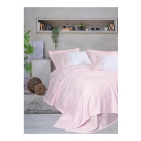 Cotton Box Lusso Bambu Spruce Pudra Çift Kişilik Pike Takımı