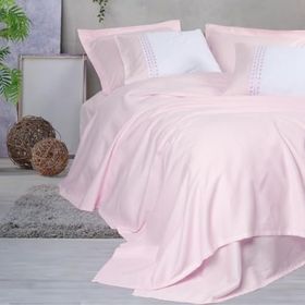Cotton Box Lusso Bambu Spruce Pudra Çift Kişilik Pike Takımı