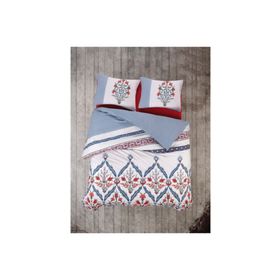 Cotton Box Mahber Mavi Tek Kişilik Nevresim Takımı