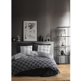 Cotton Box Masculine Carlos Siyah Tek Kişilik Nevresim Takımı