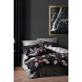 Cotton Box Masculine Çift Kişilik Alanis Gri Nevresim Takımı