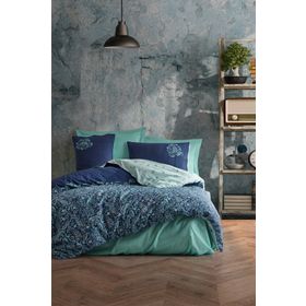 Cotton Box Masculine Çift Kişilik Cadee Mint Nevresim Takımı