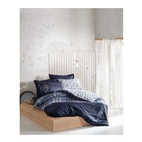 Cotton Box Masculine Pablo Lacivert Çift Kişilik Nevresim Takımı