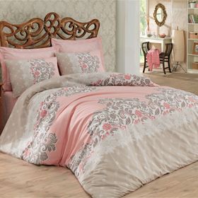 Cotton Box Megan Bej Tek Kişilik Nevresim Takımı