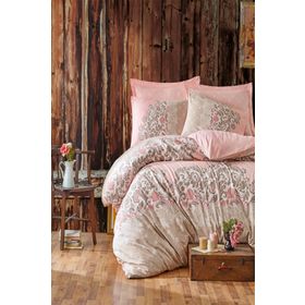 Cotton Box Megan Bej Tek Kişilik Nevresim Takımı