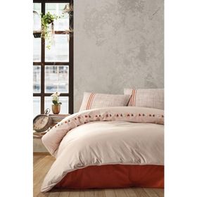 Cotton Box Mery Candy Ranforce Bej Tek Kişilik Nevresim Takımı