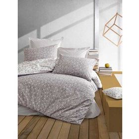 Cotton Box Minimal Çift Kişilik Mottle Vizon Nevresim Takımı