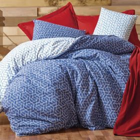 Cotton Box Minimal Pave Bordo Çift Kişilik Nevresim Takımı
