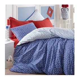Cotton Box Minimal Pave Bordo Çift Kişilik Nevresim Takımı