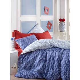 Cotton Box Minimal Pave Bordo Çift Kişilik Nevresim Takımı