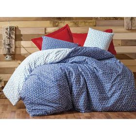 Cotton Box Minimal Pave Bordo Çift Kişilik Nevresim Takımı