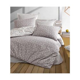 Cotton Box Mınımal Ranforce Mottle Vizon Tek Kişilik Nevresim Takımı