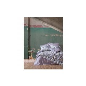 Cotton Box Minimal Ranforce Well Lila Çift Kişilik Nevresim Takımı