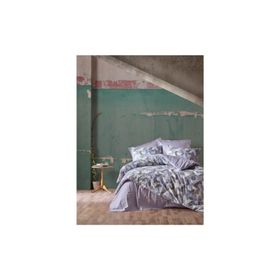 Cotton Box Minimal Ranforce Well Lila Çift Kişilik Nevresim Takımı