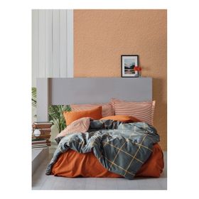 Cotton Box Modern Çift Kişilik Stark Tarçın Nevresim Takımı