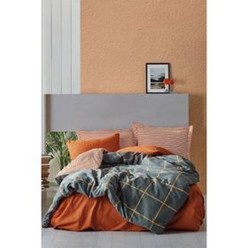 Cotton Box Modern Çift Kişilik Stark Tarçın Nevresim Takımı