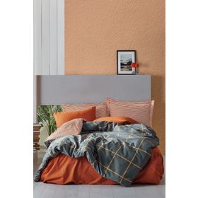 Cotton Box Modern Çift Kişilik Stark Tarçın Nevresim Takımı