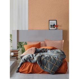 Cotton Box Modern Çift Kişilik Stark Tarçın Nevresim Takımı