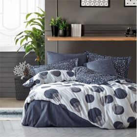 Cotton Box Modern Tek Kişilik Orva Indigo Nevresim Takımı