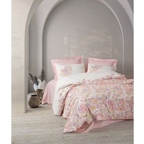 Cotton Box Muna Pembe Çift Kişilik Bohem 200x220 cm Nevresim Takımı