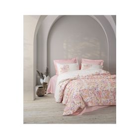 Cotton Box Muna Pembe Çift Kişilik Bohem Nevresim Takımı