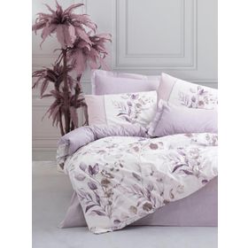 Cotton Box Nadia Tek Kişilik Lila Nevresim Takımı