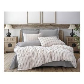 Cotton Box Natureforce Unus Gri Cift K. Nevresim Takimi