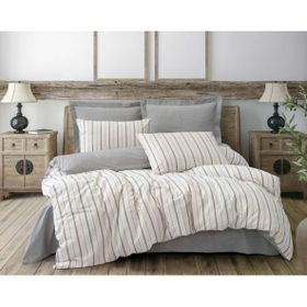 Cotton Box Natureforce Unus Gri Cift K. Nevresim Takimi