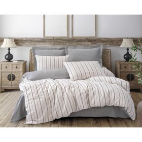 Cotton Box Natureforce Unus Gri Çift Kişilik Nevresim Takımı