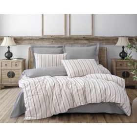 Cotton Box Natureforce Unus Gri Çift Kişilik Nevresim Takımı