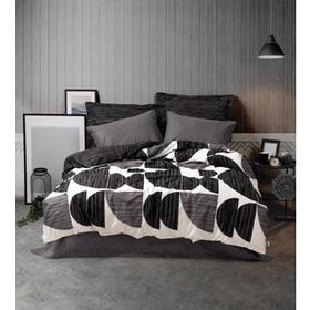 Cotton Box Niko Modern Antrasit Tek Kişilik Nevresim Takımı