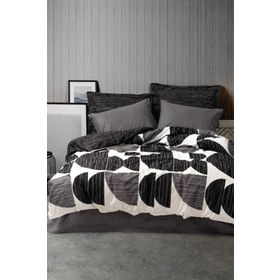 Cotton Box Niko Modern Antrasit Tek Kişilik Nevresim Takımı