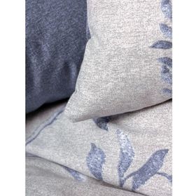 Cotton Box Nitsa Ranforce Çift Kişilik Lacivert Nevresim Takımı