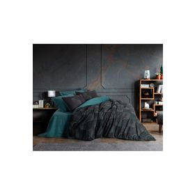 Cotton Box Noche Petrol Dark Çift Kişilik Nevresim Takımı