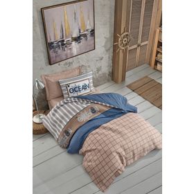 Cotton Box Ocean 180x230 cm Lacivert Genç Odası Tek Kişilik Complete Set