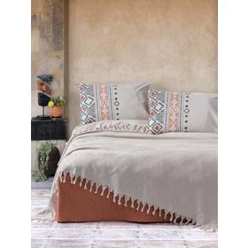 Cotton Box Origin Jakarlı Taş Çift Kişilik Pike Takımı Seti