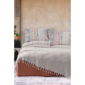 Cotton Box Origin Jakarlı Taş Çift Kişilik Pike Takımı Seti